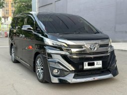 TOYOTA VELLFIRE G LIMITED AT HITAM 2016 GOOD CONDITION KM RENDAH