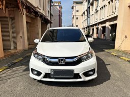 Honda Brio Satya E CVT 2021 km 18rb dp pake motor 1