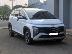 Hyundai Stargazer X prime 2023 putih km 14 rban tangan pertama dari baru cash kredit bisa dibantu