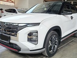 Hyundai Creta Prime A/T ( Matic ) 2022 Putih Km 27rban Mulus Siap Pakai Good Condition 3