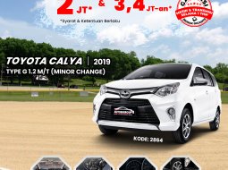 TOYOTA CALYA (WHITE)  TYPE G MINOR CHANGE 1.2 M/T (2019) 1