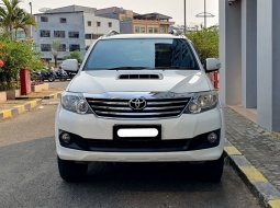 Toyota Fortuner G TRD 2013 manual putih km 70 ribuan cash kredit proses bisa dibantu