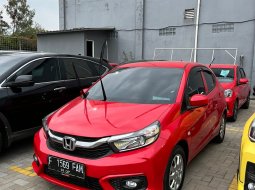 Honda Brio E 2022 Merah MOBIL BEKAS MURAH 1