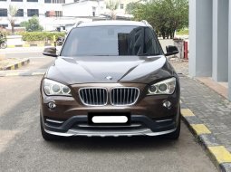 BMW X1 sDrive18i xLine 2014 coklat km 86 ribuan cash kredit proses bisa dibantu