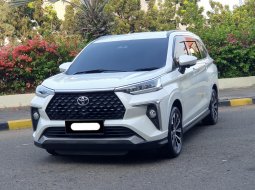 Toyota Veloz Q 2021 putih tss km 25 rban cash kredit proses bisa dibantu