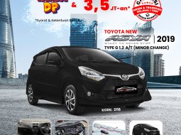 TOYOTA NEW AGYA (BLACK)  TYPE G MINOR CHANGE 1.2 A/T (2019)