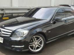 Jual mobil Mercedes-Benz C250 1.8 CGI 2012 Hitam KM78Rbuan Mulus Banget