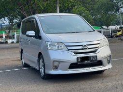 NISSAN SERENA HWS AT SILVER 2013 SIAP PAKAI