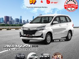 TOYOTA NEW AVANZA (WHITE)  TYPE G FACELIFT 1.3 A/T (2020)