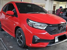 Honda Brio E A/T ( Matic ) 2023/ 2024 Merah Km Cuma 12rban Mulus Gress 2