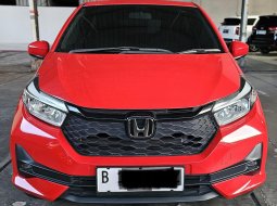 Honda Brio E A/T ( Matic ) 2023/ 2024 Merah Km Cuma 12rban Mulus Gress 1