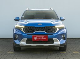 Kia Sonet Premiere 1.5 AT	2021 Biru - Pajak Panjang - Dokumen Lengkap