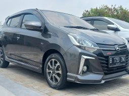 JUAL Daihatsu Ayla 1.2 R Deluxe AT 2020 Abu-abu 1