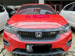 Honda City Hatchback AT ( Matic ) 2022 Merah Km antik low 14rban Good Condition siap pakai