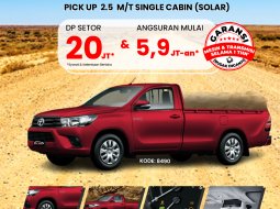 TOYOTA HILUX (EMOTIONAL RED)  TYPE PICK UP SINGLE CABIN 2.5 M/T (2018)