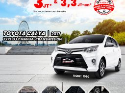 TOYOTA CALYA (WHITE)  TYPE G 1.2 M/T (2017)