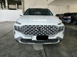 Hyundai Santa Fe 2.2 Signature AT ( Matic ) 2022 / 2023 Putih Km Antik low 17rban Good Condition