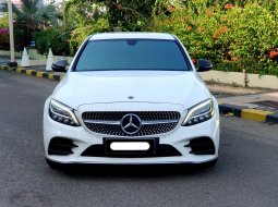 Mercedes-Benz C-Class C200 2021 amg line putih km 29rban cash kredit proses bisa dibantu