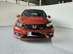 Honda Brio RS AT ( Matic ) 2019 Orange Km Antik Low 20rban Good Condition Siap pakai