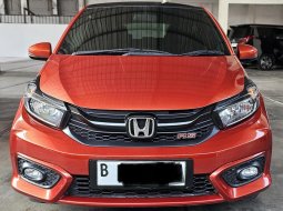 Honda Brio RS A/T ( Matic ) 2019 Orange Km 20rban Mulus Gress Siap Pakai