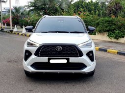 Toyota Yaris Cross 1.5 S GR CVT TSS 2023 putih km 14 ribuan pajak panjang cash kredit bisa dibantu