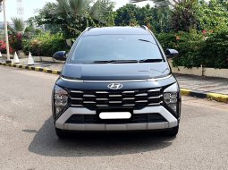 Hyundai Stargazer X 2023 prime hitam km 14 ribuan pajak panjang rem electric