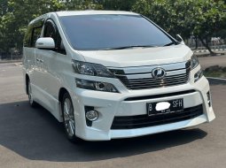 SIAP PAKAI VELLFIRE ZG 2.4 2014 AT PUTIH DISKON GEDE GEDEAN