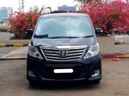 Toyota Alphard X 2013 hitam atpm non sunroof cash kredit proses bisa dibantu