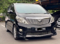 TOYOTA ALPHARD X 2009 AT HITAM NEGO SAMPAI JADI