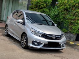 Honda Brio RS CVT 2022 silver km 37rban cash kredit proses bisa dibantu 2