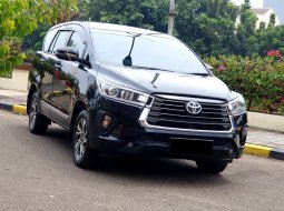 Toyota Kijang Innova V Luxury A/T Gasoline 2021 bensin hitam km44ribuan cash kredit proses bisa 2