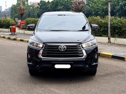 Toyota Kijang Innova V Luxury A/T Gasoline 2021 bensin hitam km44ribuan cash kredit proses bisa 1