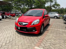 Honda Brio E Automatic 2013 Merah Istimewa Pajak Panjang