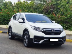 Honda CR-V 1.5L Turbo Prestige 2021 putih sunroof cash kredit proses bisa dibantu