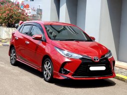 Toyota Yaris GR Sport 2021 merah matic dp 25 jt km 32ribuan cash kredit proses bisa dibantu