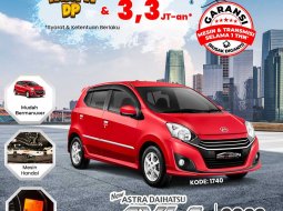 DAIHATSU NEW AYLA (RED SOLID)  TYPE X 1.0 M/T (2022)