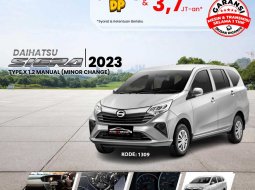 DAIHATSU SIGRA (GLITTERING SILVER METALLIC)  TYPE X MINOR CHANGE 1.2 M/T (2023)