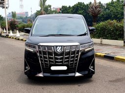 Toyota Alphard 2.5 G A/T 2021 atpm hitam km 38ribuan pajak panjang cash kredit bisa