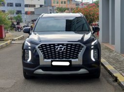 Hyundai Palisade Signature 2022 biru km 29ribuan cash kredit proses bisa dibantu