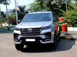 Toyota Fortuner New  4x2 2.4 GR Sport A/T 2021 silver diesel cash kredit proses bisa dibantu