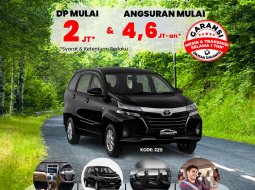 TOYOTA NEW AVANZA (BLACK METALLIC)  TYPE G FACELIFT 1.3 M/T (2019)