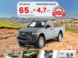 MITSUBISHI STRADA TRITON (STERLING SILVER)  TYPE GLX SINGLE CABIN 2.8 M/T 4x4 (2013)