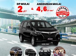 TOYOTA NEW AVANZA (BLACK METALLIC)  TYPE G FACELIFT 1.3 M/T (2019)