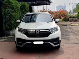 Honda CR-V 1.5L Turbo Prestige 2021 putih km 32 ribuan sunroof sensing cash kredit proses bisa diban