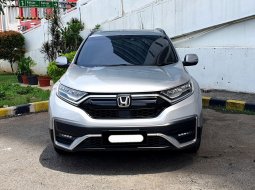 Honda CR-V 1.5L Turbo Prestige 2021 silver sunroof km 37rb cash kredit proses bisa dibantu