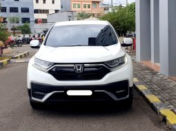 Honda CR-V 1.5L Turbo 2021 putih km 36ribuan cash kredit proses bisa dibantu