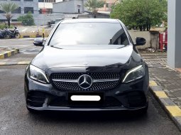 Mercedes-Benz C-Class C 300 AMG Line 2019 hitam km 20rban sunroof cash kredit proses bisa dibantu