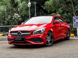 (WARRANTY) Mercedes-Benz CLA 200 AMG Line 1.6 AT 2018 Red on black