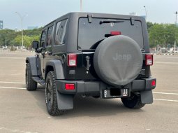 JEEP WRANGLER 3.8L AT 2011 HITAM LOW KM BERGARANSI TERMURAH 4