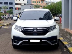 Honda CR-V 1.5L Turbo Prestige 2021 putih sunroof km 38rban cash kredit proses bisa dibantu